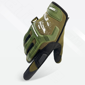 Gants tactiques de combat DFG1031 en KPU robuste avec protection TPR pour écran tactile et doigts entiers - Product Image 1