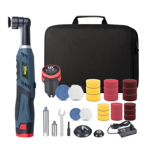 CAR'S GIFT 12v Réglable <span class=keywords><strong>Mini</strong></span> Rotatif <span class=keywords><strong>Électrique</strong></span> Orbital Machine Tampon Ponceuse Cirage Voiture Sans Fil <span class=keywords><strong>Polisseuse</strong></span> pour Voiture - Product Image 1