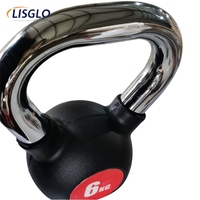 Offre Spéciale – Kettlebell en Fonte Revêtue de Caoutchouc Personnalisable (4kg à 32kg, 20kg, 24kg) pour la Maison, la Compétition et l'Usage Commercial en Salle de Sport