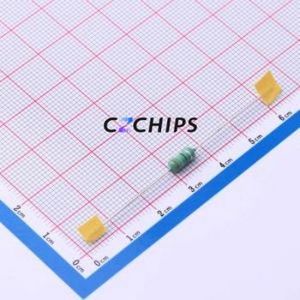 Inductor de Anillo de Color XRAL0410-390K / Componente de Orificio Pasante (THT), D4xL10.5mm 39uH 10% 350mA - Product Image 1
