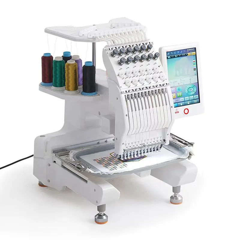 Automatic multi needle logo towel t shirt babylock embroidery machine industrial embroidery sewing machine