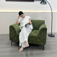 Canapé-lit minimaliste moderne, durable et confortable, à double usage, pliable, pour salon et extérieur