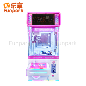 Funpark búp bê cần cẩu máy Đồ chơi bắt sang trọng grabbing Đồng tiền hoạt động trò chơi nhỏ mini Claw máy bắt búp bê máy - Product Image 4