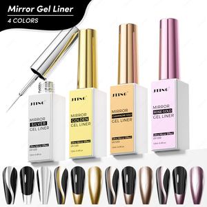 JTING - Nuevo Producto - Colección de Esmaltes de Gel con Efecto Espejo en 4 Colores, 12 ml, Esmalte de Gel para Pintar Uñas, OEM/ODM, Suministros de Arte de Uñas al por Mayor - Product Image 1