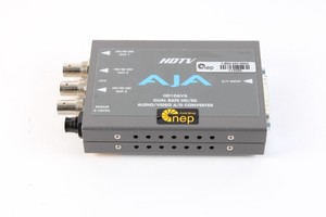 PLC <strong>AJA</strong> HD10AVA Dual Rate HD/SD Analog Video Audio/Video A/D Converter Warranty Product - Product Image 1