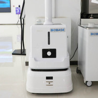 BBIOBASE Robot disinfeksi atomisasi Tiongkok terbaru fungsi cerdas Robot disinfeksi komersial untuk Lab