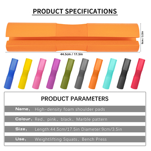 Para MKAS logotipo personalizado gimnasio equipo de seguridad levantamiento de pesas Barbell Pad <span class=keywords><strong>Deadlift</strong></span> zapatos rodilleras muñequera correas de tobillo Fitness - Product Image 6