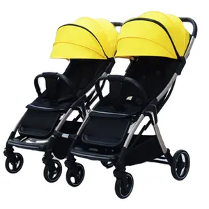 Leather Pro Wagon 1 buah tas Kereta Bayi kualitas tinggi MEWAH YANG dapat diperluas untuk bayi kembar