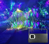 Projecteur laser RGB IP65 étanche pour extérieur, DMX512, effet ciel étoilé, lumière laser DJ pour fête, danse, club, jardin