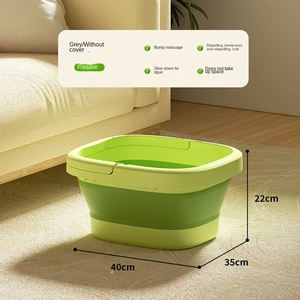 EVEFU Tazón Plegable con Aislamiento Térmico Reforzado para Lavar Pies y Pantorrillas, Ideal para Uso Doméstico y en Dormitorios - Product Image 6