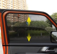 Polyester ignifuge Anti-UV voiture rideau de sécurité maille chaîne tricoté oeillet fenêtre ombre tissu