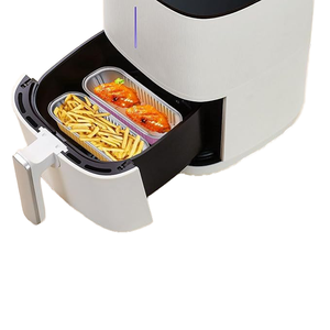 Caja Rectangular Larga de Papel de Aluminio para Comida, Calentable en Freidora/Horno, para Hornear Durian y Pastel de Queso, Capacidad 200ml - Product Image 6