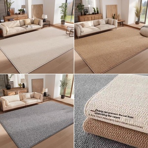 Faux <span class=keywords><strong>juta</strong></span> moquette per casa Hotel crema vento imitazione Sisal tecnica tessuta soggiorno camera da letto porta d'ingresso anello di ananas esterno - Product Image 4