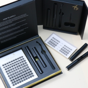 10 ngày tự làm Lash cụm Kit biểu tượng tùy chỉnh thiết kế gương DIY Lash cụm nhãn hiệu riêng tùy chỉnh cụm lông mi Kit nhãn hiệu riêng - Product Image 2