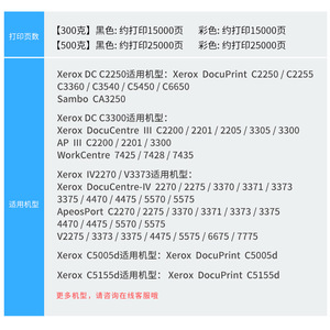ผงหมึกเทียบเท่า Xerox DCC2250 บรรจุถุง 300 กรัม/500 กรัม สำหรับเครื่องพิมพ์เลเซอร์และเครื่องถ่ายเอกสาร - Product Image 1