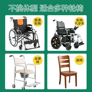 Arnés de seguridad para silla de ruedas Dpbhjt 33, correas de sujeción duraderas de poliéster y algodón para pacientes mayores - Product Image 5