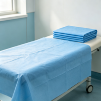 Drap de lit médical jetable non tissé imperméable à usage unique pour hôpital