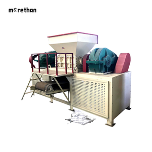 Large Dual Shaft Industrial Waste Metal Scrap Plastic <strong>Rubber</strong> Any Hard Material Shredder 2-60t/h Automatic Crushing <strong>Shredding</strong> - Product Image 1