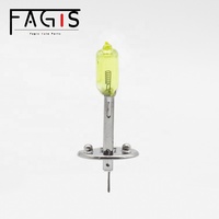 Fabricant H1 24v 100w jaune brouillard lampe de voiture phare ampoule halogène automatique