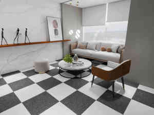 <span class=keywords><strong>Dalles</strong></span> de moquette magnétiques commerciales pour sols surélevés en acier, solution de moquette sans colle pour sols surélevés de bureau - Product Image 6