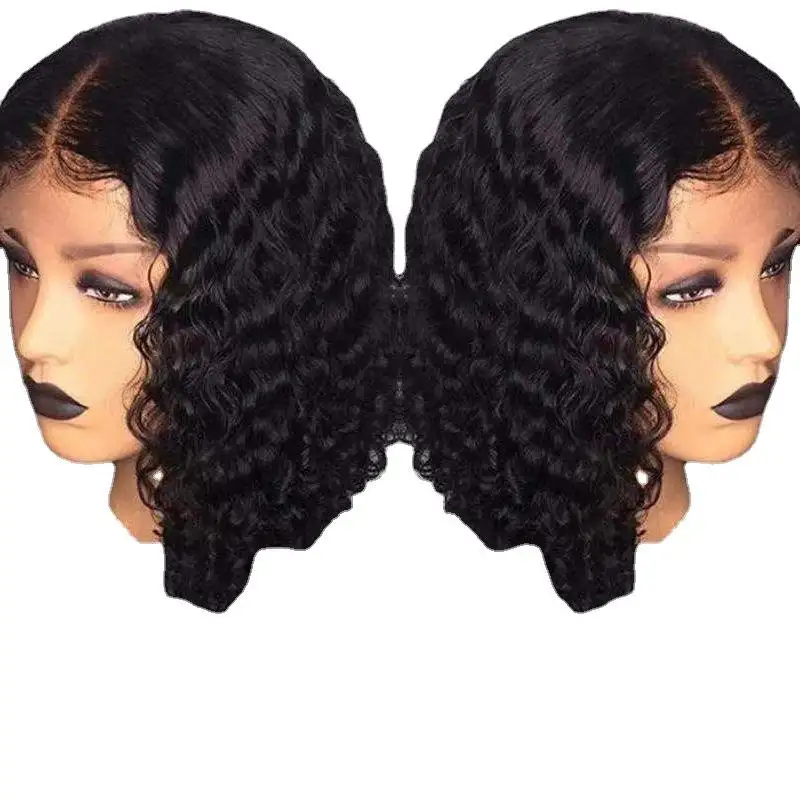 Cheap Hair Short Bob Wigs Human Hair Lace Front Hd Lace Frontal Wig Vendor Kinky Curly Human Hair Wigs For Black Women