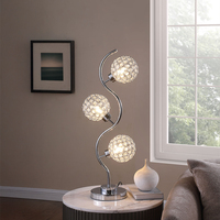 Lampe de bureau LED flexible écologique professionnelle avec abat-jour en dôme, construction métallique, CRI 90 élevé, culot E14, alimentation CA - Simple