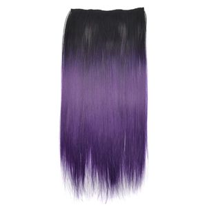 Gradient coloré One Piece Extensions de cheveux sans couture pour dame - Product Image 3