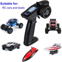 Turbo Racing P32 91803G-C 2.4G 4CH Télécommande RC avec récepteur, écran LCD, émetteur radio étanche pour voiture RC