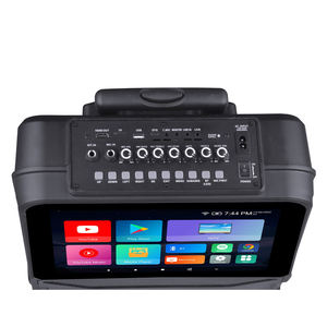 <span class=keywords><strong>JD</strong></span>-8912 Bocina Con Pantalla Video Karaoke makinesi almamış De Karaoke Con Pantallas kablosuz mikrofon ile 12 inç arabası hoparlör - Product Image 5