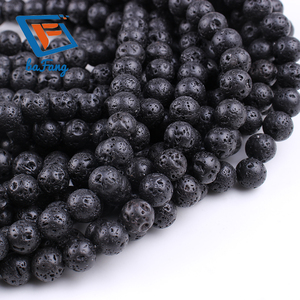 <span class=keywords><strong>Pierre</strong></span> de lave <span class=keywords><strong>naturelle</strong></span> bon marché 4-10mm perles de pierres précieuses <span class=keywords><strong>en</strong></span> vrac pour l'artisanat - Product Image 4