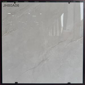 אריחי קרמיקה מלוטשים ידידותיים לסביבה, דמויי שיש, לא רעילים, מודרניים, עמידים בפני שחיקה, לשימוש פנים/חוץ, 800x800 מ\"מ, <0.5% מים - Product Image 5