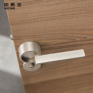 中国制造的浴室用高品质现代设计师门把手锁套装 - Product Image 6