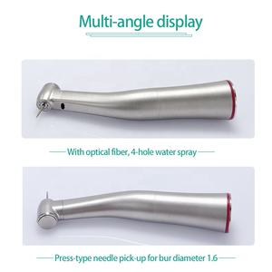 CP-Z95L Contrangolo Dentale con Anello Rosso per Aumento Velocità 1:5, Fibra Ottica LED, Tipo a Bassa Velocità in Acciaio per Odontoiatria - Product Image 6