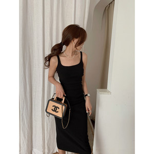 Robe décontractée minimaliste à col carré, coupe ajustée, style Kendo, couleur unie, taille haute, pour femme, collection Lazy <span class=keywords><strong>Zoe</strong></span>, été - Product Image 3