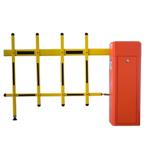 En iyi fiyat LED düz çift trafik otomatik el çit kol bom bariyer kapısı - Product Image 2