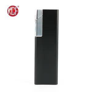 Competitive Price Adjustable Windproof Black Lighter For Smoker