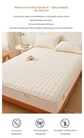 Protège-matelas matelassé imperméable Tavelya de haute qualité, respirant et épaissi, pour hôtel et maison