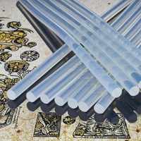 Bâtons de colle thermofusible EVA transparents universels HAOMEI, les plus vendus, pour le travail du bois, le bricolage et la réparation, pour toutes les applications