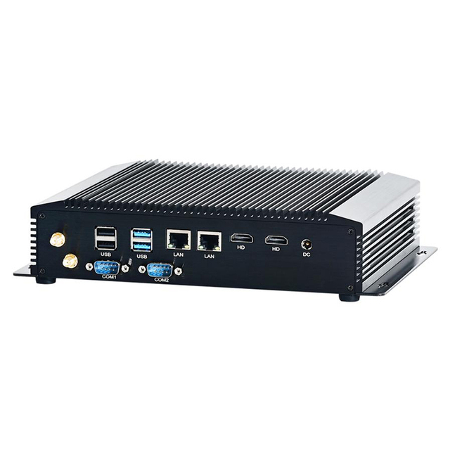 Minipc 32GB Intel Core I5-1035G4/i7-1065G7 Win10/Lin Fanless Industrial Mini PC 2X SO-DIMM DDR4 Low Power 15W/25W New Product