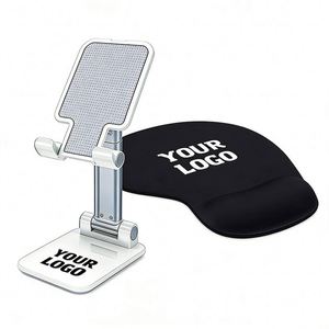 Support de téléphone portable pliable de bureau en gros avec logo, idéal pour les cadeaux d'affaires et les cadeaux promotionnels personnalisés - Product Image 1
