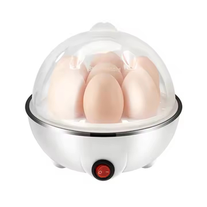 Mini chaudière à <span class=keywords><strong>oeufs</strong></span> Portable cuiseur à vapeur électrique capacité d'oeuf unique arrêt automatique <span class=keywords><strong>coque</strong></span> en plastique outil de cuisine Compact - Product Image 3