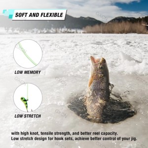 <span class=keywords><strong>Ligne</strong></span> de pêche sur glace en nylon mono X-Strong offrant des services personnalisés en eau froide - Product Image 5