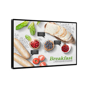 32 inch Wall Mount quảng cáo tấm cửa hàng điện tử dấu hiệu hiển thị văn bản hoạt hình CMS Hệ thống thông tin - Product Image 5