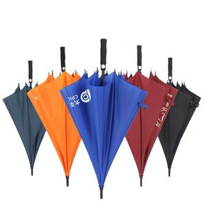 Parapluie de voyage droit de luxe grand format avec protection UV, personnalisable avec logo, idéal pour la publicité et les cadeaux, avec sac de transport - Product Image 1