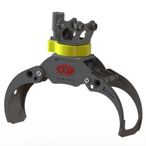 Pince à bois rotative, durable et efficace pour excavatrice de 1,8 à 3,0 tonnes, diamètre de préhension de 60 à 350 mm, avec moteur principal, pompe et engrenage, directement de l'usine - Product Image 1