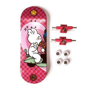 Juego de Fingerboard Completo Personalizado al por Mayor, Mini Skateboard de 98*32mm - Product Image 1