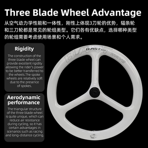 WEST BIKING Vente en gros Roues de vélo en fibre de carbone T700 Roues de <span class=keywords><strong>remorque</strong></span> de vélo Affichage de roue de vélo à vitesse unique de 20 pouces - Product Image 3