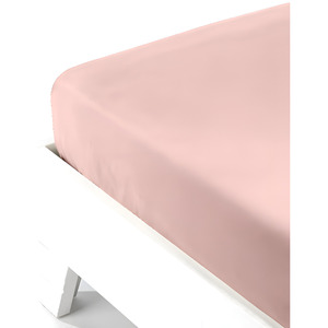 DRAP PLAT FRIDA PLAIN POWDER 1P 90X200+27CM 100% COTON - Product Image 1