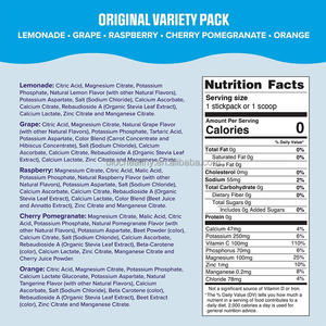 BIOCCHN Replenisher <span class=keywords><strong>Electrolyte</strong></span> Drink Mix Paquetes de hidratación con 6 electrolitos y minerales Keto, polvo de electrolito no GMO - Product Image 3
