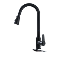 Robinet de cuisine moderne en laiton flexible et extractible, Robinet de lavabo rotatif en acier inoxydable pour légumes, Robinet d'évier de cuisine